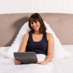 Cheapest 🌟 Dorma Dorma Full Forever V-Shaped Firm-Support Pillow 🎁 -Dunelm Online Shop 1000047414 alt04