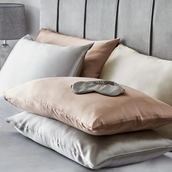 New ❤️ Dorma Dorma Rose Silk Pillowcase ⭐ 2 New ❤️ Dorma Dorma Rose Silk Pillowcase ⭐ - Image 2