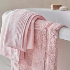 Budget 🧨 Dorma Dorma Sumptuously Soft Rose Bath Mat 👍 -Dunelm Online Shop 1000167257 alt03