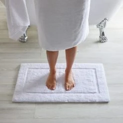 Flash Sale ⌛ Dorma Dorma Sumptuously Soft Snow Bath Mat 🛒 -Dunelm Online Shop 1000167258 alt02