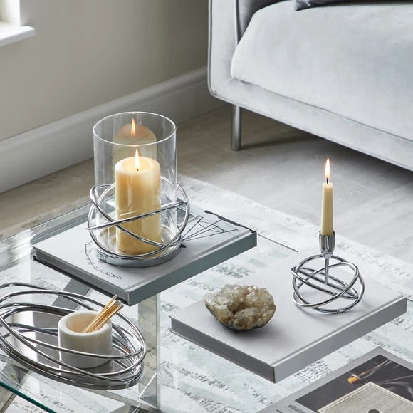 Top 10 ❤️ Dorma Dorma Circle Silver Candelabra ❤️ 4 Top 10 ❤️ Dorma Dorma Circle Silver Candelabra ❤️ - Image 4