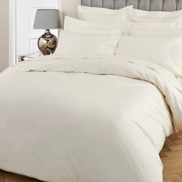 Best Pirce π€© Dorma Dorma Egyptian Cotton 400 Thread Count Percale Cream Duvet Cover π₯ 2 Best Pirce π€© Dorma Dorma Egyptian Cotton 400 Thread Count Percale Cream Duvet Cover π₯ - Image 2