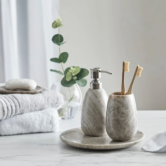 Hot Sale ✨ Dorma Purity Dorma Purity Marble Natural Soap Dish 😀 4 Hot Sale ✨ Dorma Purity Dorma Purity Marble Natural Soap Dish 😀 - Image 4