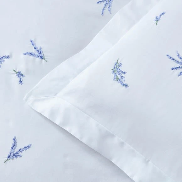 Promo 🔥 Dorma Dorma Ashmore Lavender 100% Cotton Oxford Pillowcase Pair 🔥 2 Promo 🔥 Dorma Dorma Ashmore Lavender 100% Cotton Oxford Pillowcase Pair 🔥 - Image 2