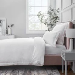 Brand new ❤️ Dorma Purity Dorma Purity Chesten 300 Thread Count Cotton Sateen Duvet Cover and Pillowcase Set ✨ -Dunelm Online Shop 1000181181 alt04