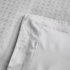Best Pirce 👏 Dorma Purity Dorma Purity Marlia Silver Cotton Jacquard Duvet Cover and Pillowcase Set 🎁 -Dunelm Online Shop 1000181187 alt05