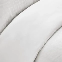 Best Pirce ⌛ Dorma Purity Dorma Purity Marlia White Cotton Jacquard Duvet Cover and Pillowcase Set 🎉 -Dunelm Online Shop 1000181188 alt04