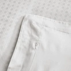 Best Pirce ⌛ Dorma Purity Dorma Purity Marlia White Cotton Jacquard Duvet Cover and Pillowcase Set 🎉 -Dunelm Online Shop 1000181188 alt05