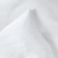 Promo ❤️ Dorma Purity Dorma Purity Nimes 300 Thread Count Cotton Sateen Oxford Pillowcase Pair 🎁 -Dunelm Online Shop 1000181192 alt03