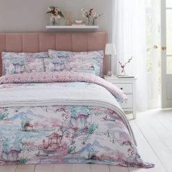 Buy ⌛ Dorma Dorma Tranquil Garden 100% Cotton Duvet Cover and Pillowcase Set ✨ 6 Buy ⌛ Dorma Dorma Tranquil Garden 100% Cotton Duvet Cover and Pillowcase Set ✨ -Dunelm Online Shop 1000181196 alt02