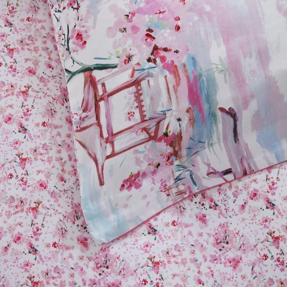 Hot Sale 🥰 Dorma Dorma Tranquil Garden 100% Cotton Oxford Pillowcase Pair 👍 4 Hot Sale 🥰 Dorma Dorma Tranquil Garden 100% Cotton Oxford Pillowcase Pair 👍 - Image 4