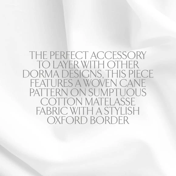 New ✨ Dorma Purity Dorma Purity Cardinham 100% Cotton White Continental Pillowcase ✨ 4 New ✨ Dorma Purity Dorma Purity Cardinham 100% Cotton White Continental Pillowcase ✨ - Image 4