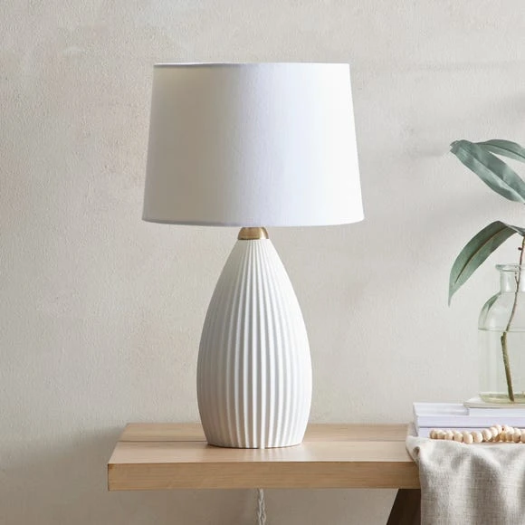 New π Dorma Purity Dorma Purity Dual Lit Ribbed Porcelain Table Lamp β¨ 4 New π Dorma Purity Dorma Purity Dual Lit Ribbed Porcelain Table Lamp β¨ - Image 4