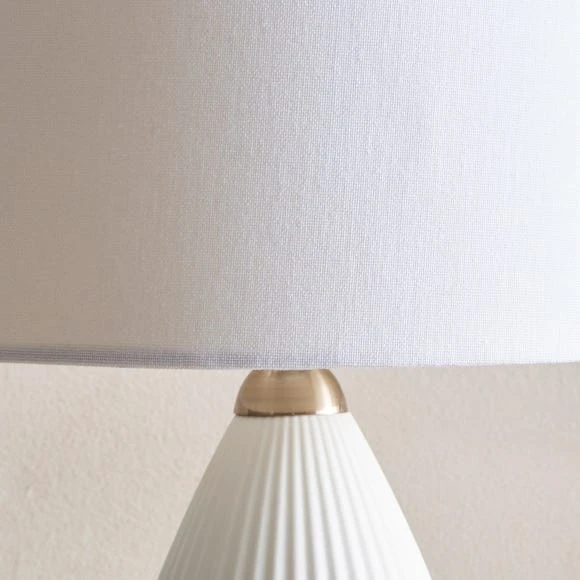 New π Dorma Purity Dorma Purity Dual Lit Ribbed Porcelain Table Lamp β¨ 5 New π Dorma Purity Dorma Purity Dual Lit Ribbed Porcelain Table Lamp β¨ - Image 5