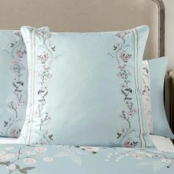 Promo 🧨 Dorma Dorma Maiya Duck Egg Continental Square Pillowcase ❤️