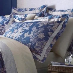 Hot Sale 👏 Dorma Dorma Samira Blue Oxford Pillowcase 💯