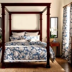 Wholesale 💯 Dorma Dorma Samira Blue Pencil Pleat Curtains 🌟 -Dunelm Online Shop 30166315 alt03