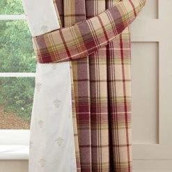 Best Pirce π Dorma Dorma Bloomsbury Check Plum Eyelet Curtains π 8 Best Pirce π Dorma Dorma Bloomsbury Check Plum Eyelet Curtains π -Dunelm Online Shop 30188847 alt06