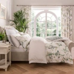Hot Sale 🌟 Dorma Dorma Botanical Garden Digitally Printed 100% Cotton Duvet Cover ✔️