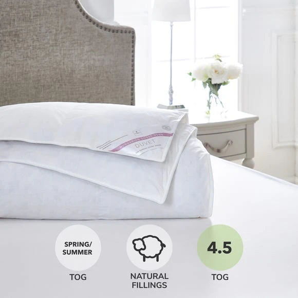 Budget ❤️ Dorma Dorma Hungarian Goose Down 4.5 Tog Duvet 🤩 1 Budget ❤️ Dorma Dorma Hungarian Goose Down 4.5 Tog Duvet 🤩