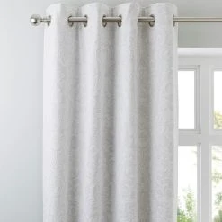 Discount 🔥 Dorma Dorma Winchester Grey Eyelet Curtains 🤩