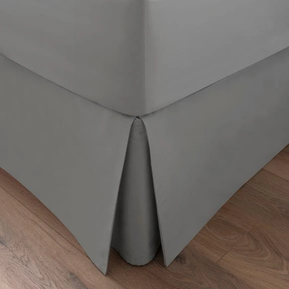 Deals π Dorma Dorma 300 Thread Count 100% Cotton Sateen Plain Silver Pleated Valance π€© 1 Deals π Dorma Dorma 300 Thread Count 100% Cotton Sateen Plain Silver Pleated Valance π€©