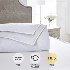 Promo ✨ Dorma Dorma Luxurious White Goose Down 10.5 Tog Duvet 🌟