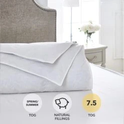Flash Sale ✨ Dorma Dorma Luxurious White Goose Down 7.5 Tog Duvet ✨