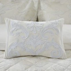 Discount 🔔 Dorma Dorma Acanthus Embroidered Cream Cushion ✔️