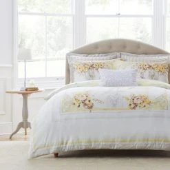 Best Sale 💯 Dorma Dorma Hartington 100% Cotton Reversible Duvet Cover and Pillowcase Set 🧨
