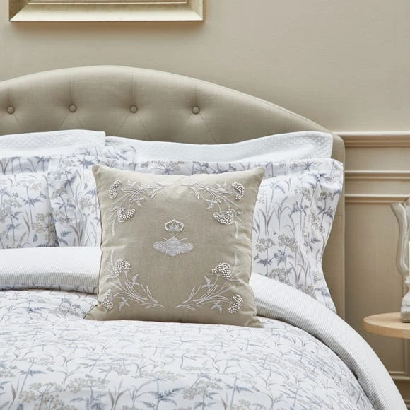 Cheap ๐ Dorma Dorma Embroidered Bee Cushion ๐ 1 Cheap ๐ Dorma Dorma Embroidered Bee Cushion ๐