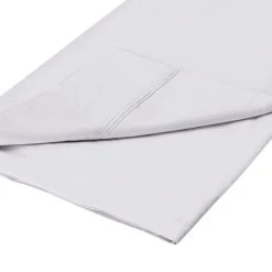 Promo ⭐ Dorma Dorma 500 Thread Count 100% Cotton Sateen Plain Flat Sheet 🔥