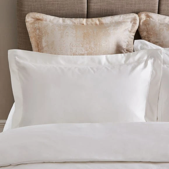 Buy ❤️ Dorma Dorma 1000 Thread Count Egyptian White Oxford Pillowcase ⭐ 1 Buy ❤️ Dorma Dorma 1000 Thread Count Egyptian White Oxford Pillowcase ⭐