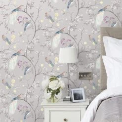 Brand new 😍 Dorma Dorma Maiya Grey Wallpaper ⌛