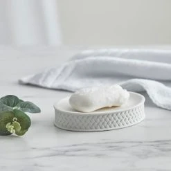 Discount 🌟 Dorma Purity Dorma Purity Porcelain White Soap Dish ✨