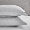Promo 😀 Dorma Purity Dorma Purity Marlia Silver Cotton Jacquard Oxford Pillowcase Pair 😍
