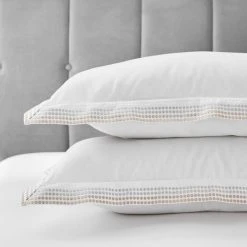 Hot Sale ✔️ Dorma Purity Dorma Purity Chesten 300 Thread Count Cotton Sateen Pillowcase Pair 🥰