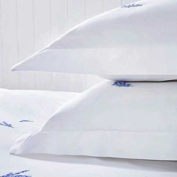 Promo 🔥 Dorma Dorma Ashmore Lavender 100% Cotton Oxford Pillowcase Pair 🔥 1 Promo 🔥 Dorma Dorma Ashmore Lavender 100% Cotton Oxford Pillowcase Pair 🔥