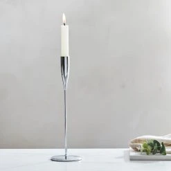 Best reviews of 🎉 Dorma Purity Dorma Purity Chrome Candlestick 30cm 🌟
