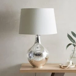 Coupon ⭐ Dorma Purity Dorma Purity Usha Mercury Glass Table Lamp 🥰