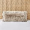 Best Sale 🎁 Dorma Dorma Natural Sheepskin Long Boudoir Cushion ✨