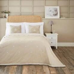 Coupon 🔔 Dorma Dorma Embroidered Bee Bedspread 🌟