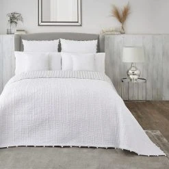 Outlet 🔥 Dorma Dorma Coddington White Bedspread ✔️