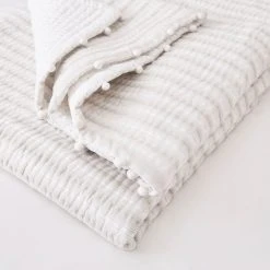 Outlet 🔥 Dorma Dorma Coddington White Bedspread ✔️ -Dunelm Online Shop 30729459 alt02