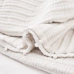 Outlet 🔥 Dorma Dorma Coddington White Bedspread ✔️ -Dunelm Online Shop 30729459 alt04