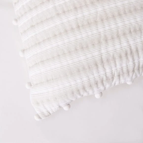 Promo 😍 Dorma Dorma Coddington White 100% Cotton Continental Pillowcase 😍 3 Promo 😍 Dorma Dorma Coddington White 100% Cotton Continental Pillowcase 😍 - Image 3