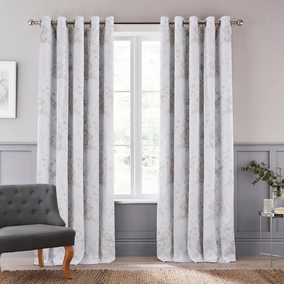 Outlet ⭐ Dorma Dorma Coleton Natural Blackout Eyelet Curtains ✔️ 2 Outlet ⭐ Dorma Dorma Coleton Natural Blackout Eyelet Curtains ✔️ - Image 2