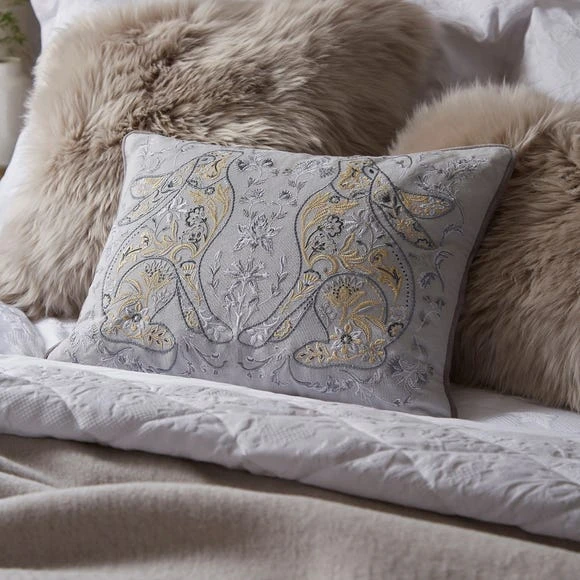 Deals 💯 Dorma Dorma Isla Grey Cushion ⌛ 2 Deals 💯 Dorma Dorma Isla Grey Cushion ⌛ - Image 2