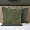 Best Pirce ⭐ Dorma Dorma Genevieve Green Continental Square Pillowcase 🎉