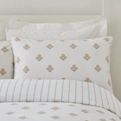 Outlet 👍 Dorma Dorma Weybourne 100% Cotton Oxford Pillowcase Pair 🧨